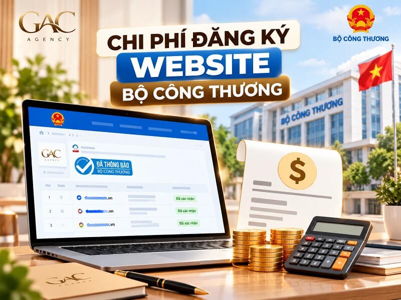 Đăng ký website với Bộ Công Thương có mất phí không