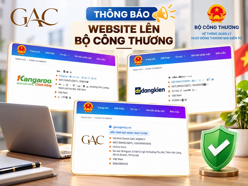 Tự thông báo, đăng ký website hay thuê dịch vụ