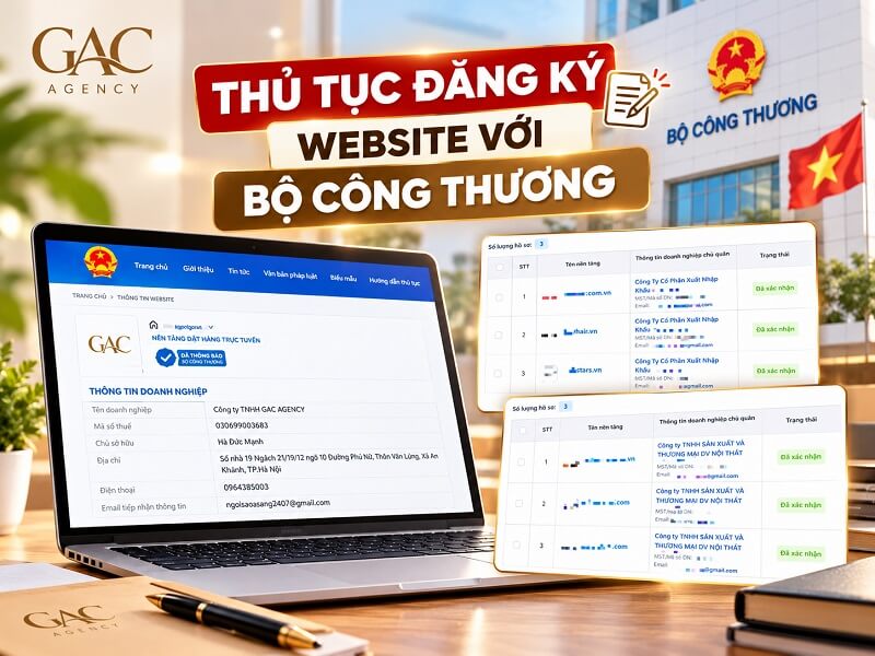 Thủ tục đăng ký website với Bộ Công Thương là gì?